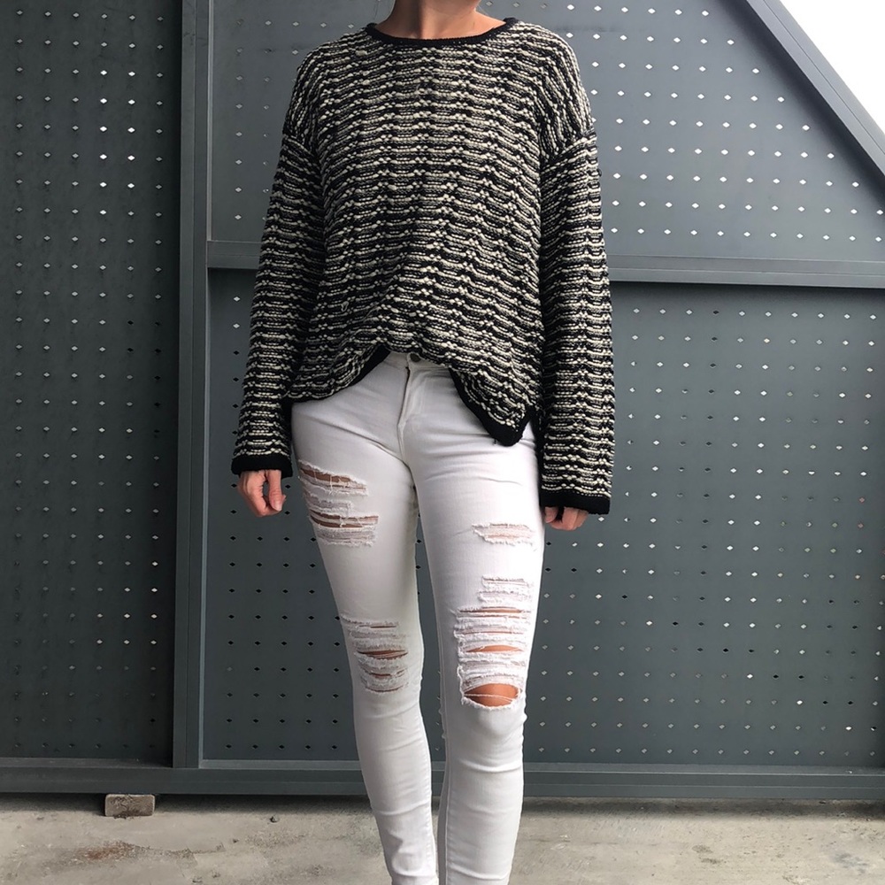 10crosby Derek Lam knit sweater size small